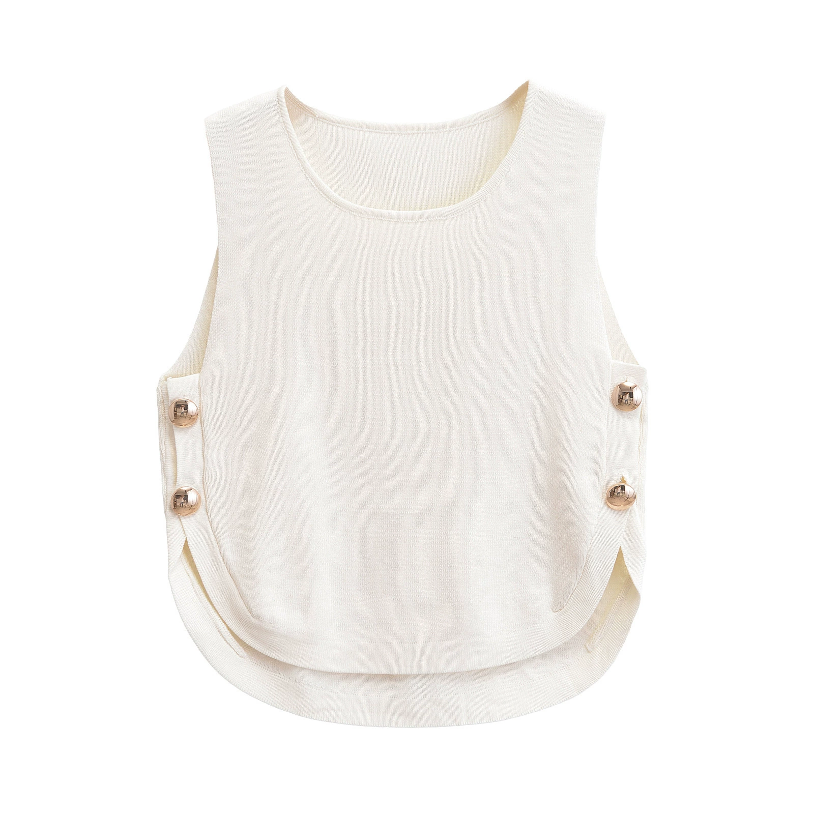 2025   Women's  Chic  Sleevele – обзор и цена Crop Top Crochet
