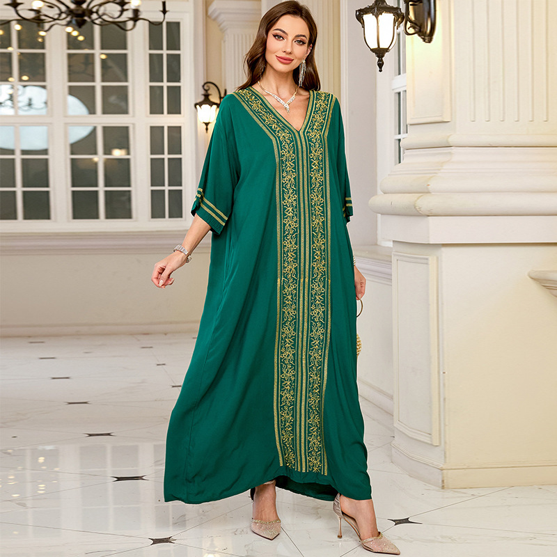 Swimsuit Cover Ups Embroidery  – обзор и цена Cover Up Kaftan
