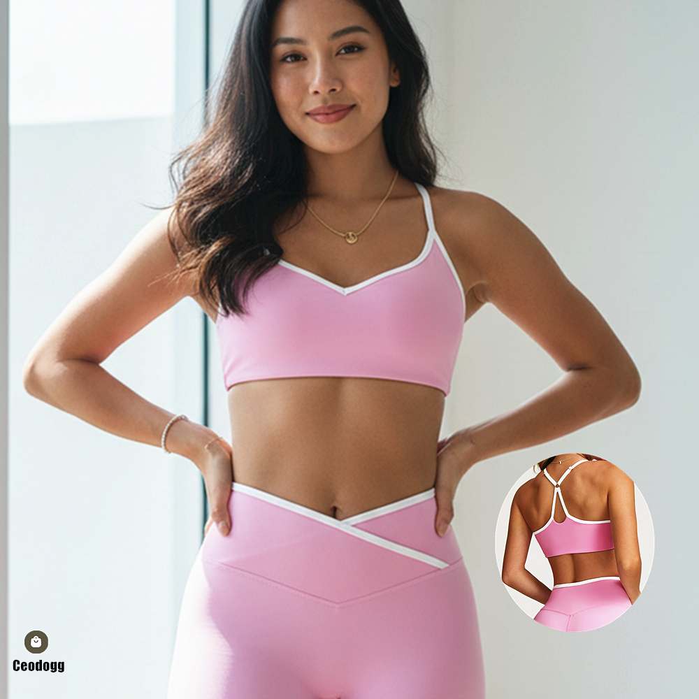 Gym Underwear Women's Sport Br – обзор и цена Crop Top Crochet