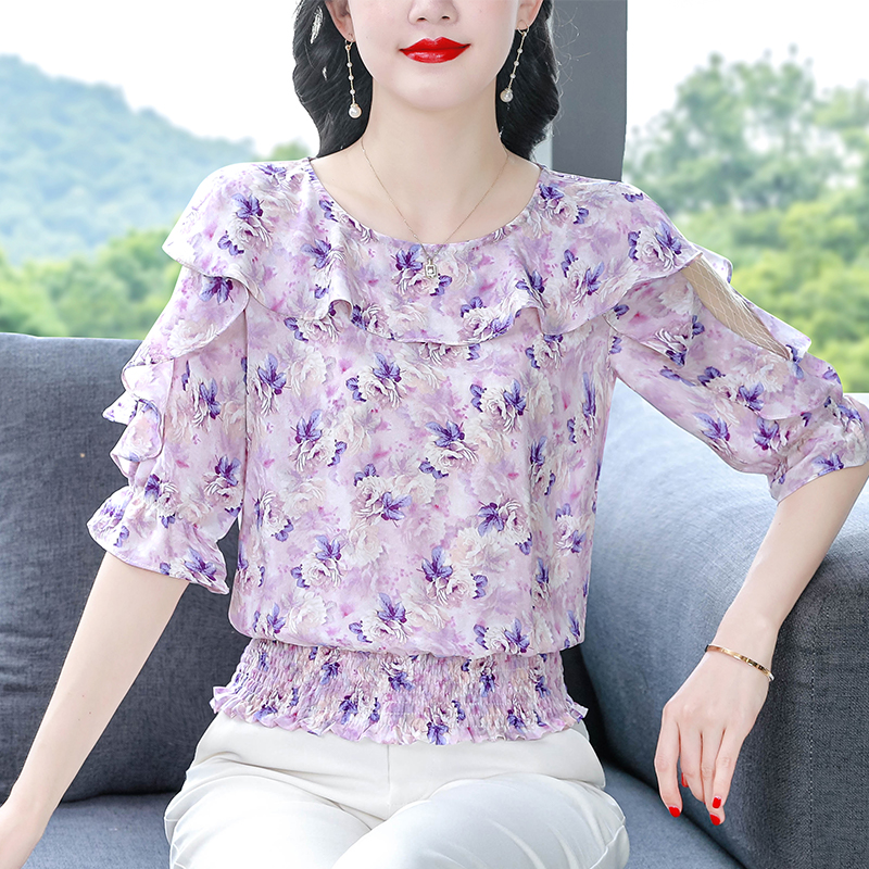 2024 Summer Women Tops Round n – обзор и цена Romper Floral Print