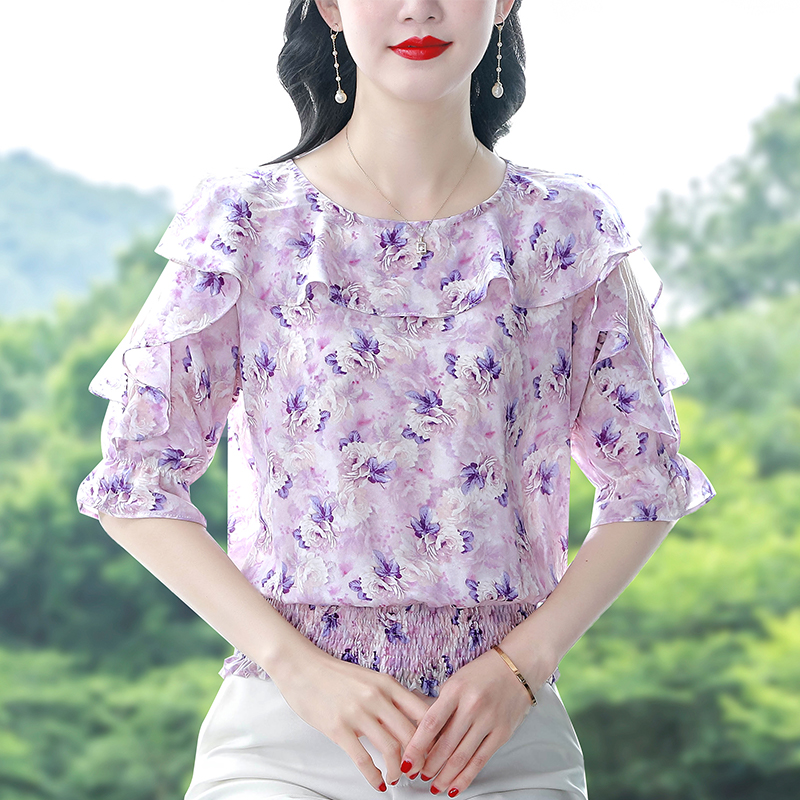 2024 Summer Women Tops Round n – обзор и цена Romper Floral Print