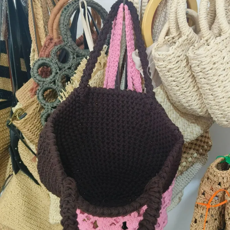 High-end hand-woven straw tote – обзор и цена Tote Bag Beach