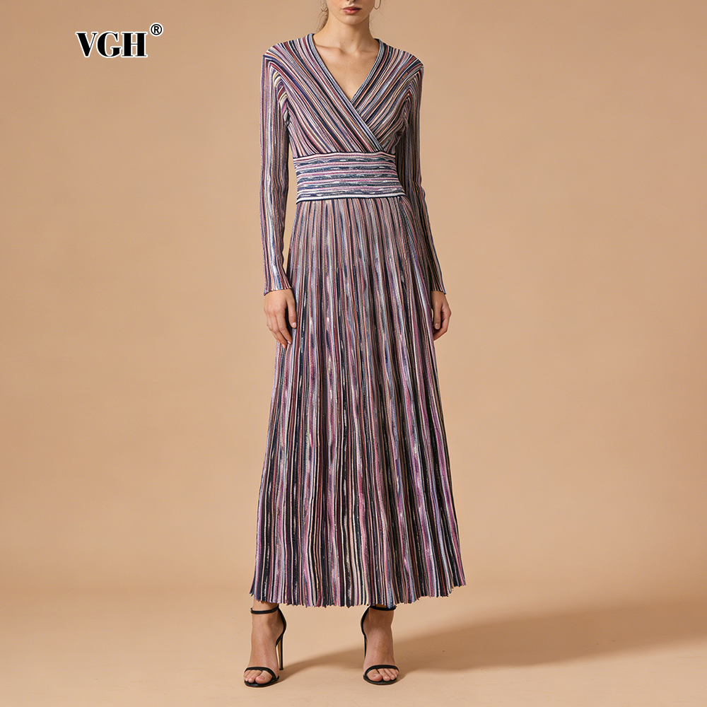 VGH Casual Commute Striped Kni – обзор и цена Linen Dress Wrap