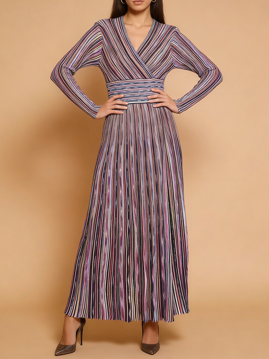 VGH Casual Commute Striped Kni – обзор и цена Linen Dress Wrap