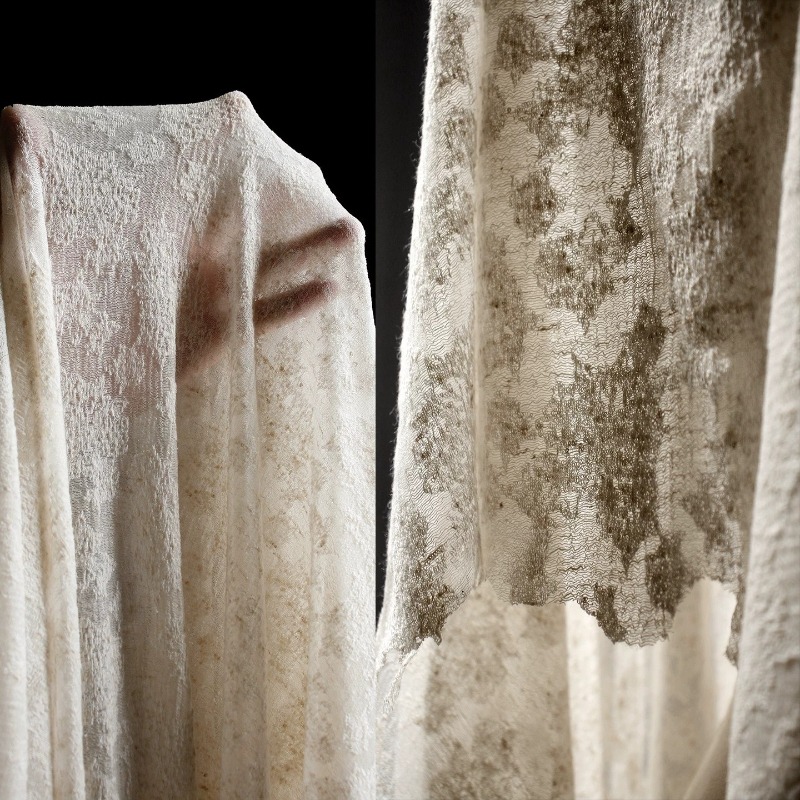 Distressed Vintage Textured Co – обзор и цена Linen Dress Wrap