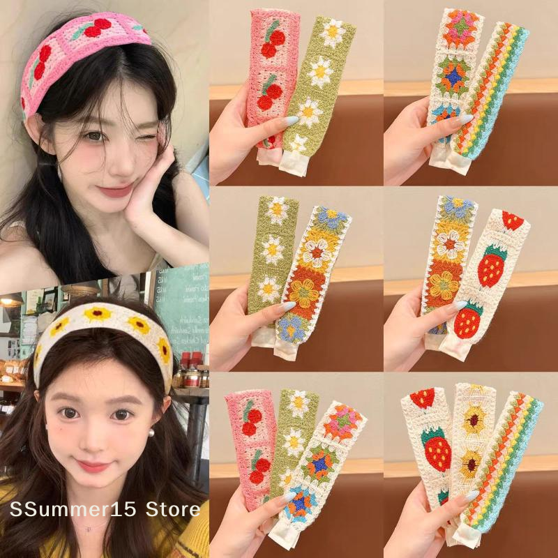 【R】1Pcs Summer Cute Girl Magic – обзор и цена Headband Summer Knit