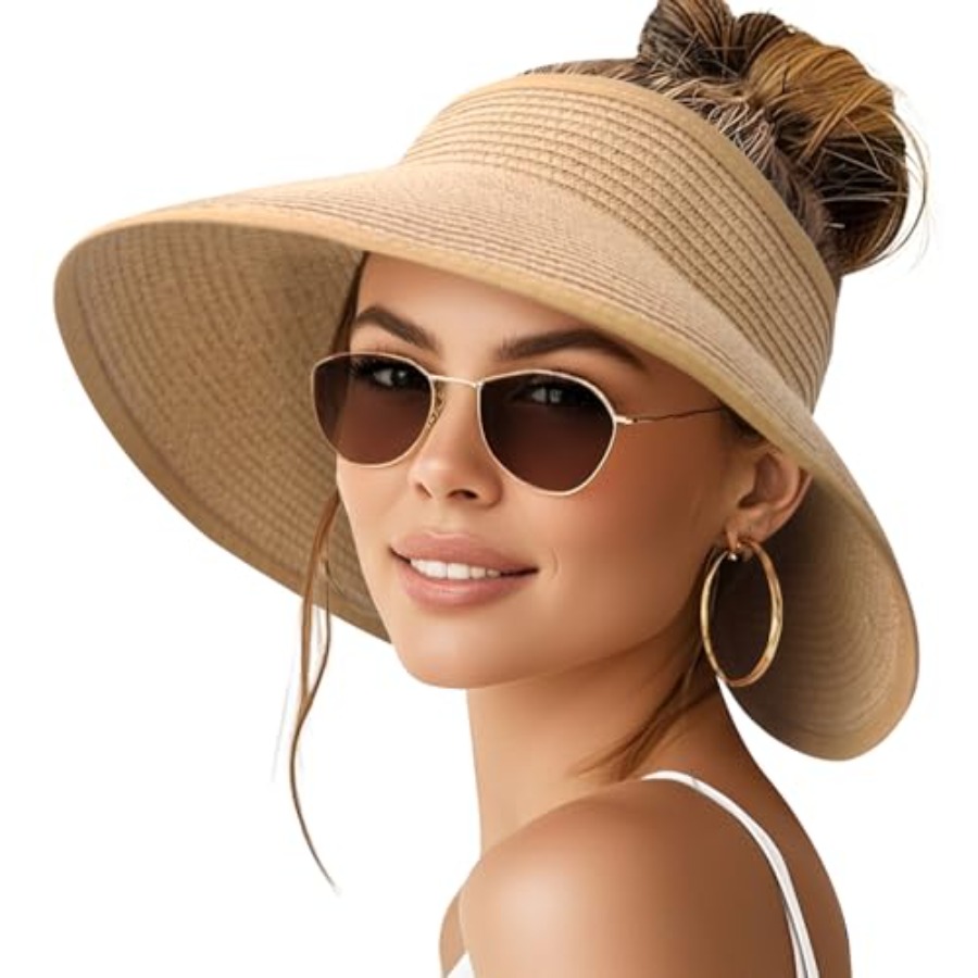 Sun Visor Hats for Women Wide  – обзор и цена Hat Floppy Wide