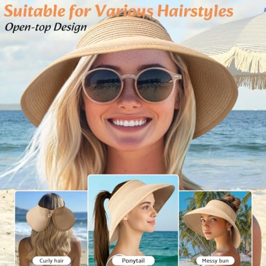 Sun Visor Hats for Women Wide  – обзор и цена Hat Floppy Wide