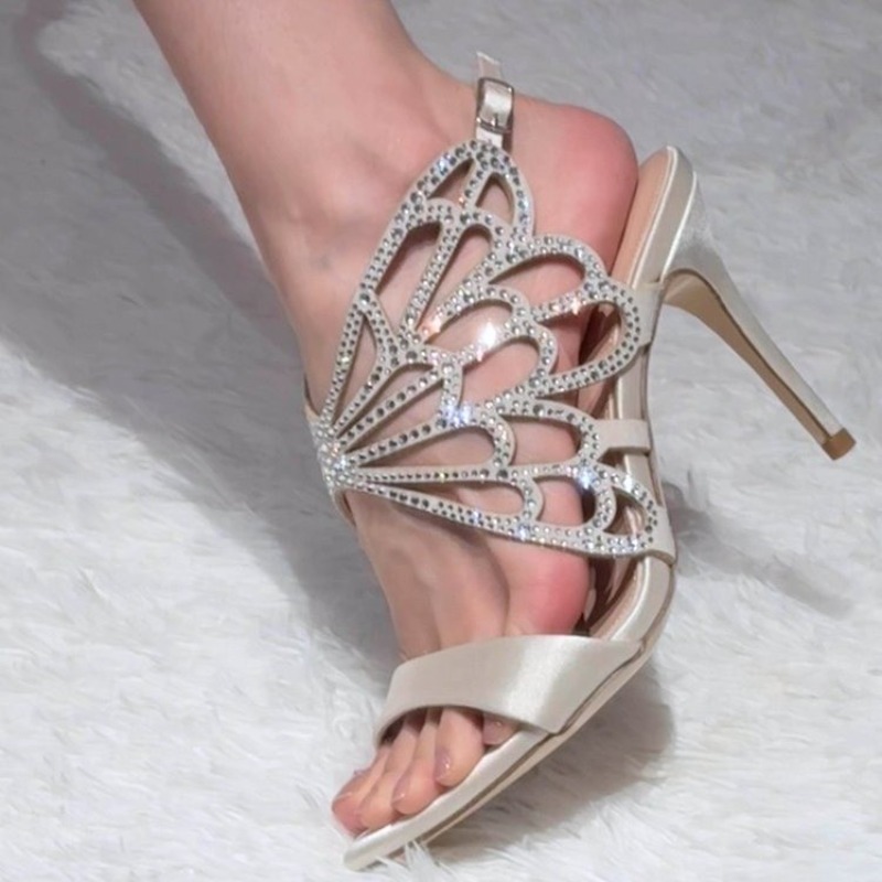 2026 New Arrival: Openwork But – обзор и цена Sandal Strappy Heeled