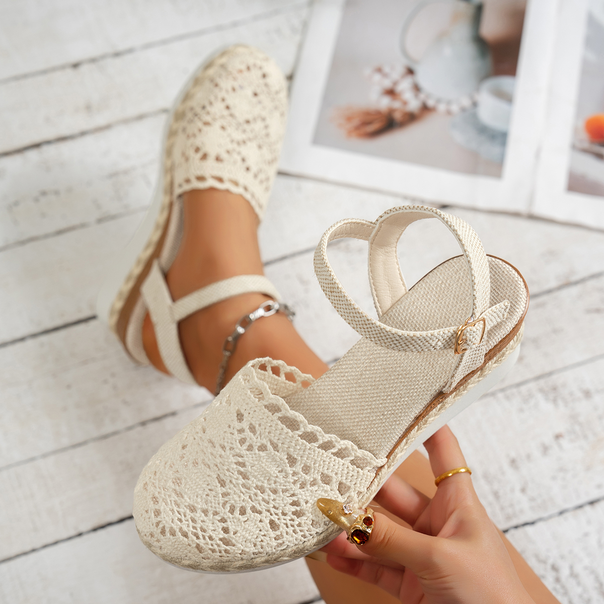 Women Wedge Sandals 2025 Summe – обзор и цена Wedge Espadrille Women