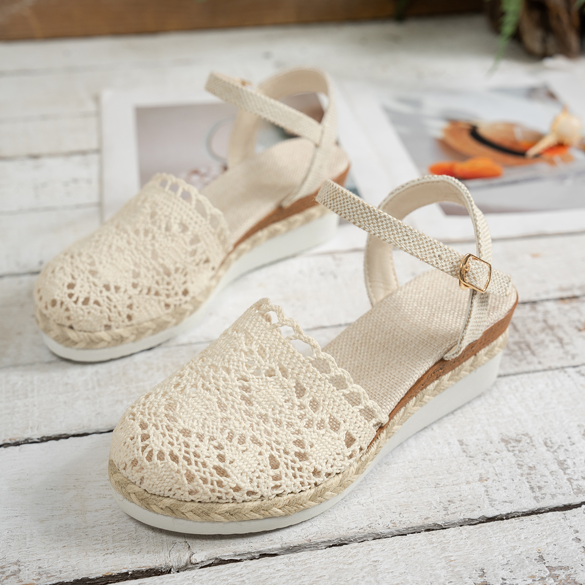 Women Wedge Sandals 2025 Summe – обзор и цена Wedge Espadrille Women