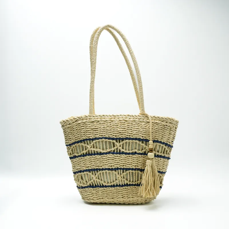 Hollow-Shoulder Straw Tote Bag – обзор и цена Tote Bag Beach