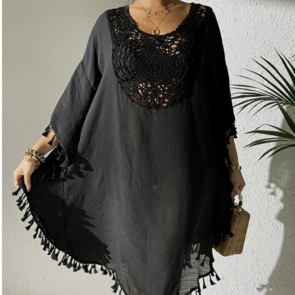 Square Neck Summer Sunscreen S – обзор и цена Cover Up Kaftan
