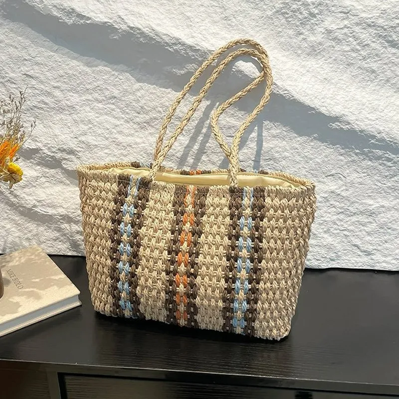 Straw Tote Bag Women One-Shoul – обзор и цена Tote Bag Beach