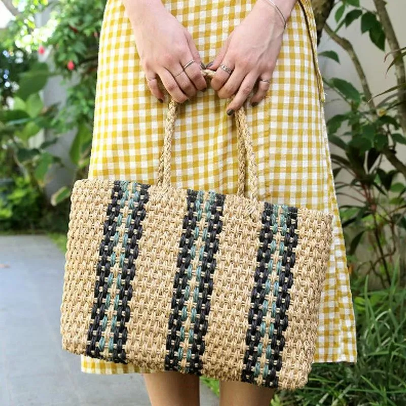 Straw Tote Bag Women One-Shoul – обзор и цена Tote Bag Beach