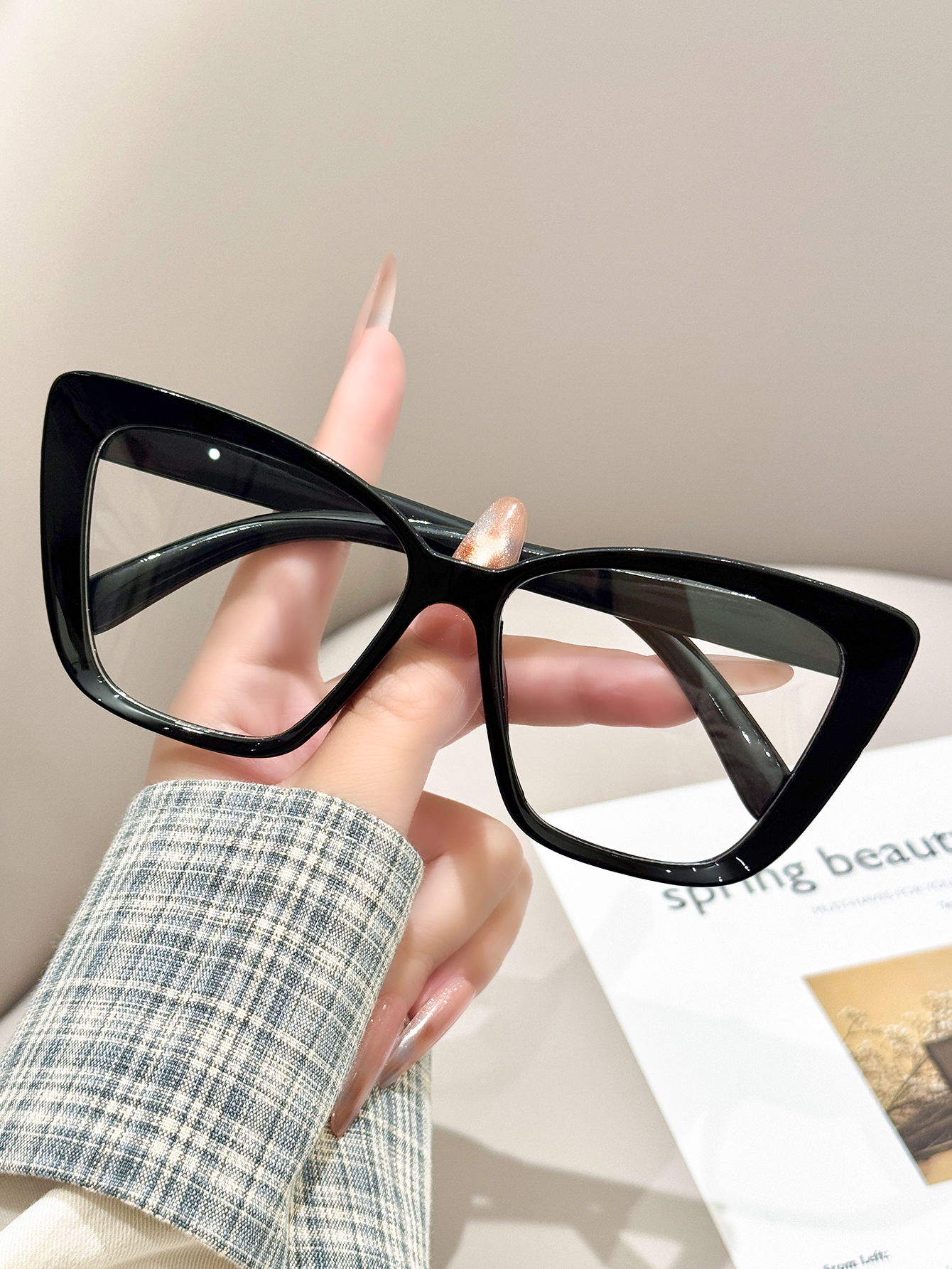 1pc daily fashionable black ca – обзор и цена Sunglasses Cat Eye