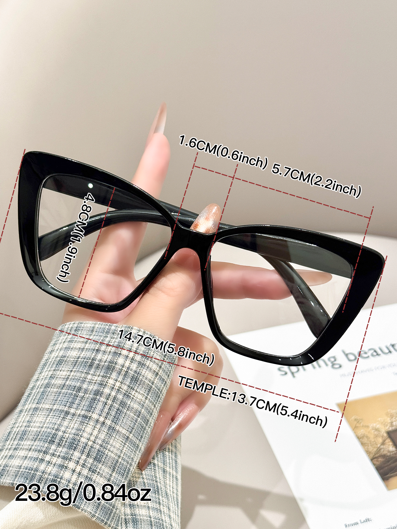 1pc daily fashionable black ca – обзор и цена Sunglasses Cat Eye