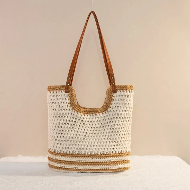 Women's large-capacity hand-wo – обзор и цена Tote Bag Beach