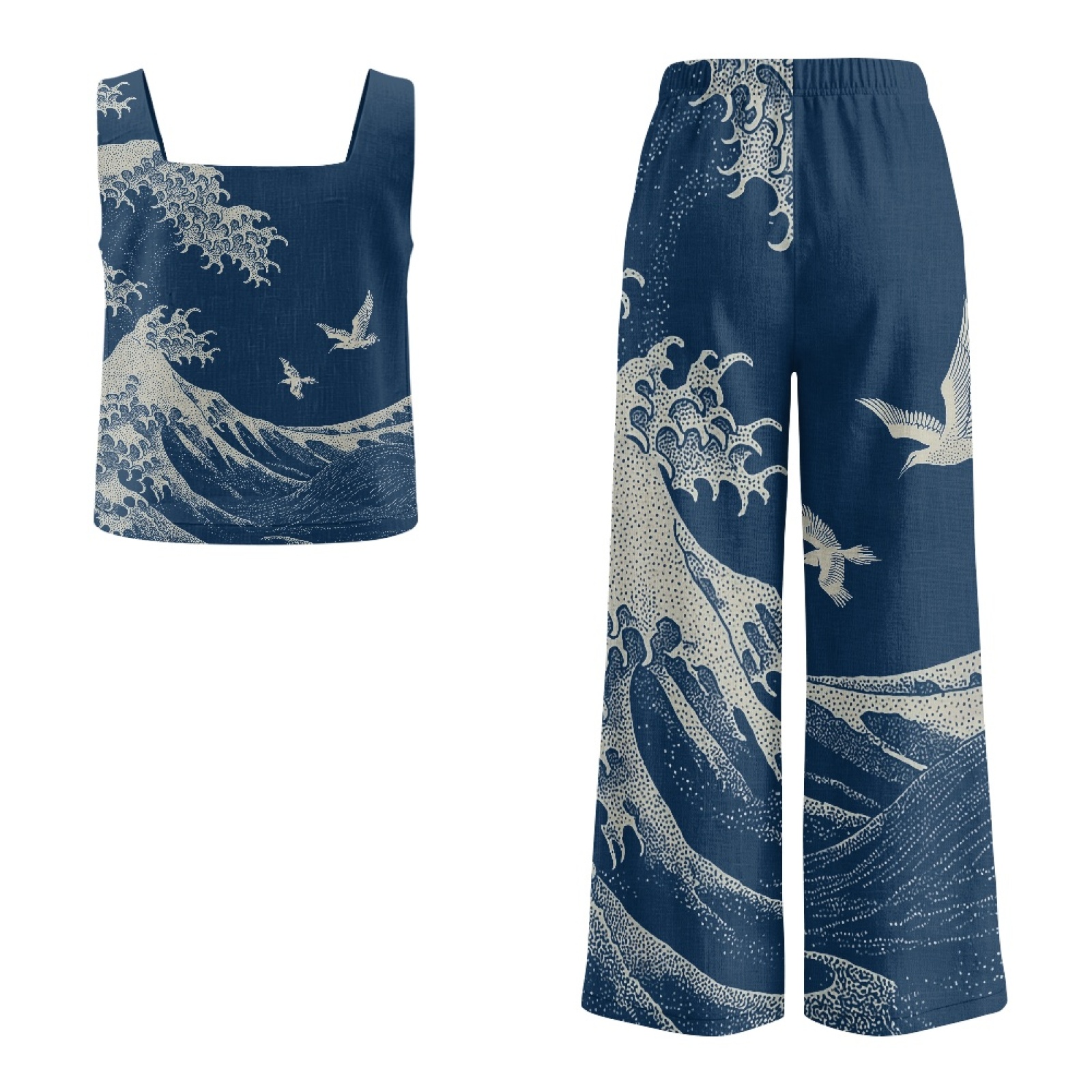INSTANTARTS Women’s Linen Vest – обзор и цена Linen Pant Wide