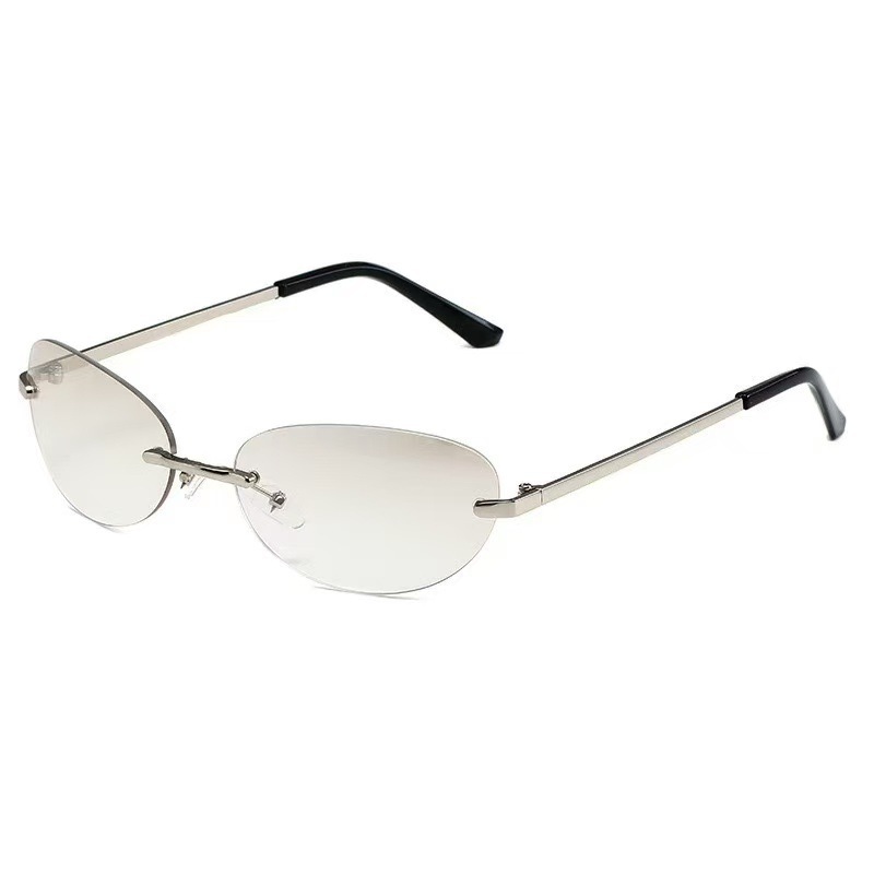 Rimless  Oval Sun Glasses for  – обзор и цена Sunglasses Cat Eye