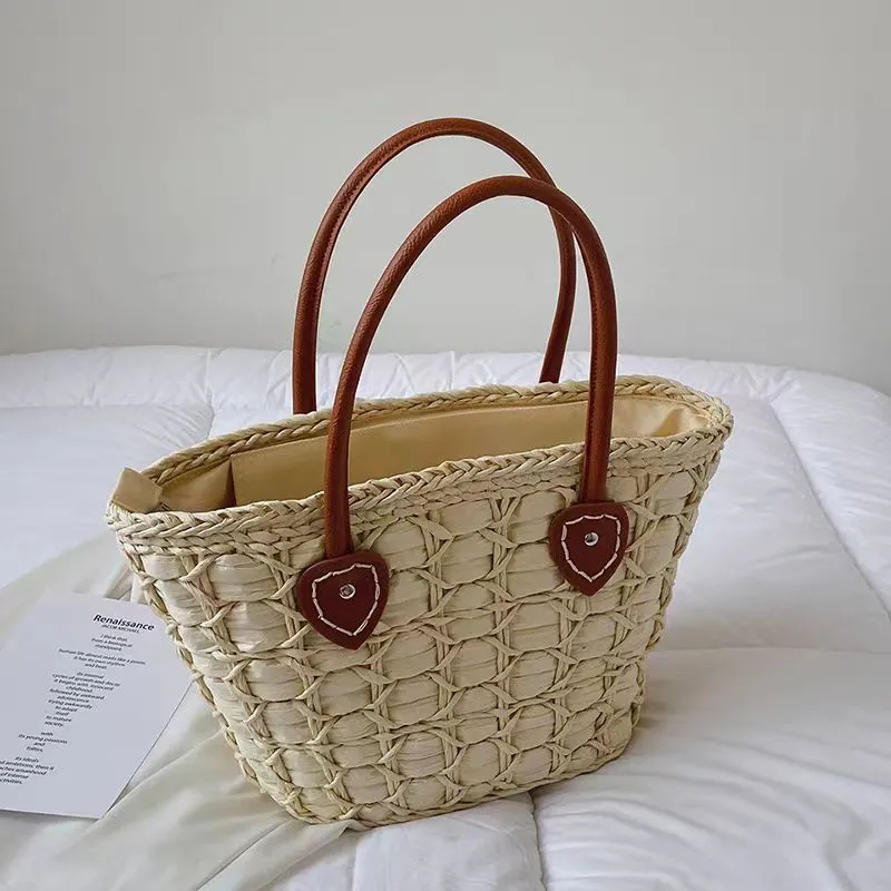 Retro European American woven  – обзор и цена Tote Bag Beach