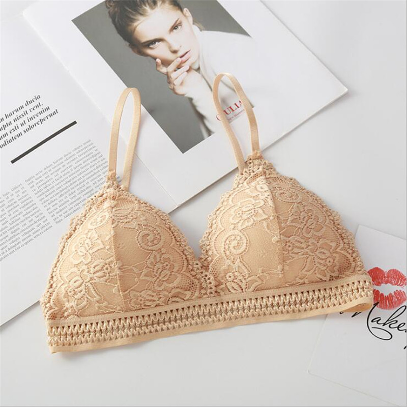 2026 Women's Bra New French Tr – обзор и цена Bralette Triangle Set