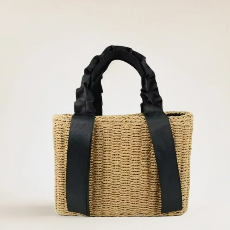 Straw Woven Handbag Summer Vac – обзор и цена Tote Bag Beach