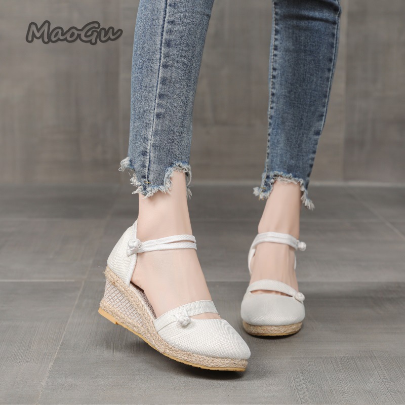 Women's Linen Espadrille Wedge – обзор и цена Wedge Espadrille Women