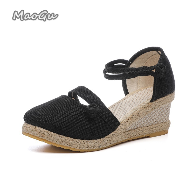 Women's Linen Espadrille Wedge – обзор и цена Wedge Espadrille Women