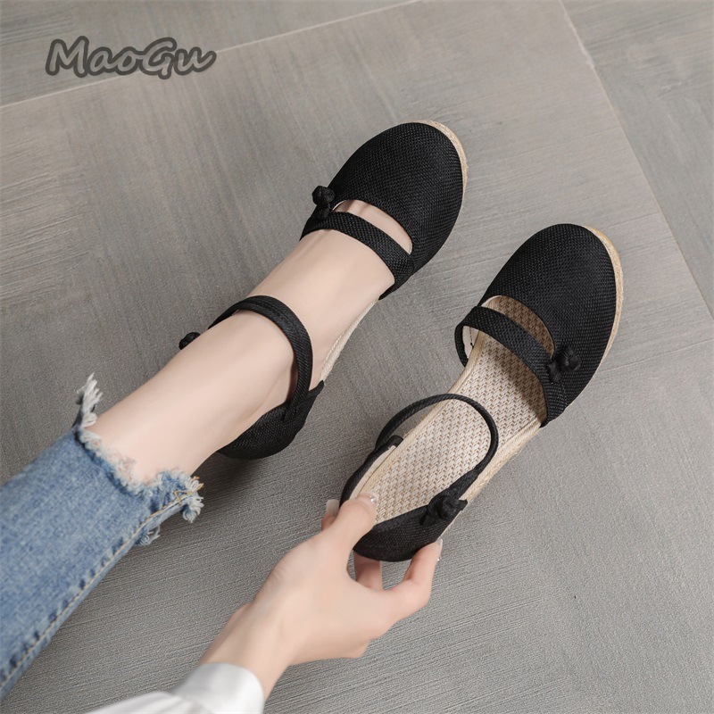 Women's Linen Espadrille Wedge – обзор и цена Wedge Espadrille Women