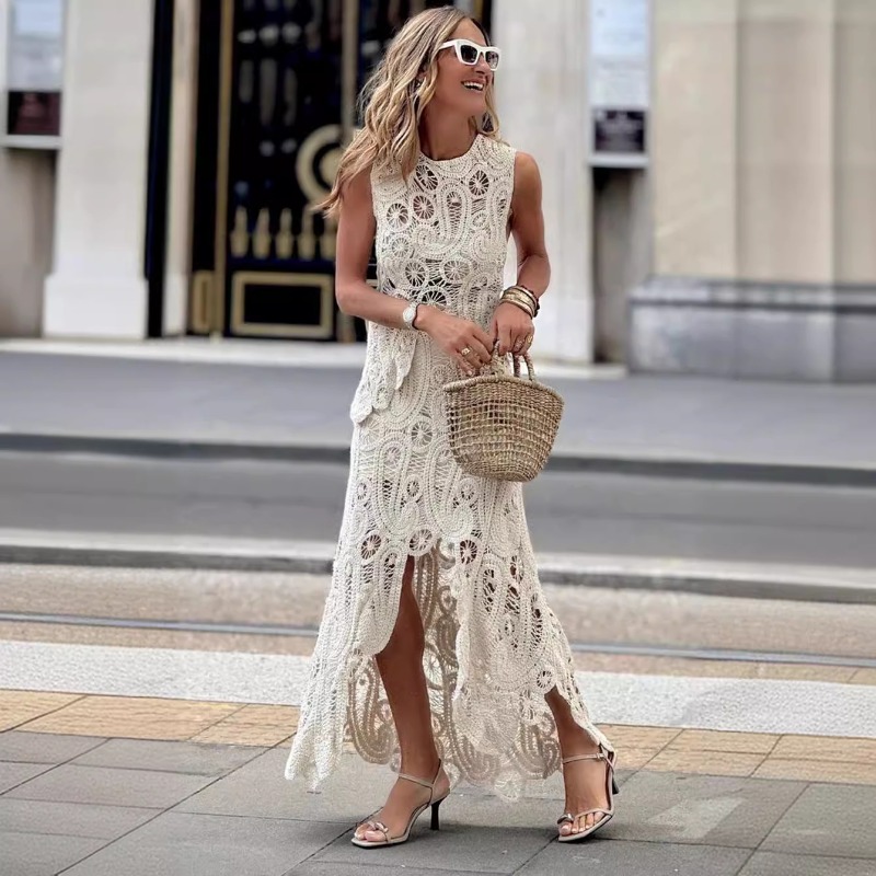 Elegant White 2 Piece Crochet  – обзор и цена Crop Top Crochet